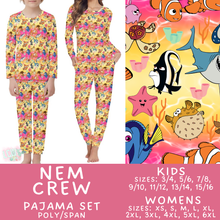 Load image into Gallery viewer, Batch #590 - Magical Family Pajamas - Closes 9/18 - ETA mid Nov - Nem Crew Women's &amp; Kid's Pajama Set
