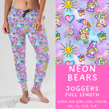 Load image into Gallery viewer, Ready To Ship - Neon Bears Joggers OS
