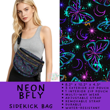 Load image into Gallery viewer, Batch #604 - Sidekick Bag 3 - Closes 10/26 - ETA mid/late Dec - Neon BFly Sidekick Bag
