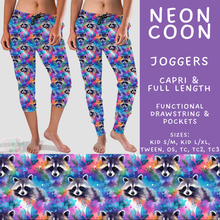Load image into Gallery viewer, Batch #550 - Fun Run 24 - Closes 7/1 - ETA early Sept - Neon Coon Full and Capri Length Joggers
