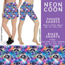Load image into Gallery viewer, Batch #550 - Fun Run 24 - Closes 7/1 - ETA early Sept - Neon Coon Biker &amp; Jogger Shorts
