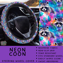 Load image into Gallery viewer, Batch #554 - Car Accessories 3 - Closes 7/10 - ETA early/mid Sept - Neon Coon Steering Wheel Cover
