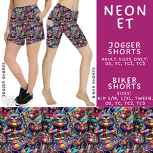 Load image into Gallery viewer, Batch #548 - May Request Run - Closes 6/26 - ETA late August - Neon ET Biker &amp; Jogger Shorts
