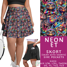 Load image into Gallery viewer, Batch #548 - May Request Run - Closes 6/26 - ETA late August - Neon ET Skort
