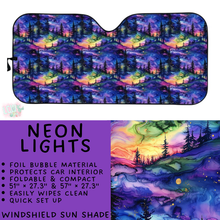 Load image into Gallery viewer, Batch #554 - Car Accessories 3 - Closes 7/10 - ETA early/mid Sept - Neon Lights Windshield Sun Shade
