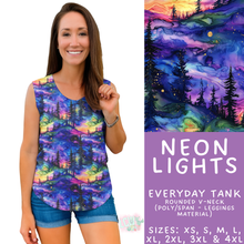 Load image into Gallery viewer, Batch #547 - Set in Style Collection - Closes 6/24 - ETA late August - Neon Lights Everyday Tank
