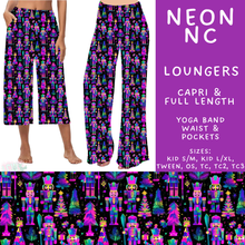 Load image into Gallery viewer, Batch #595 - Christmas Spirit 2 - Closes 10/7 - ETA early Dec - Neon NC Capri and Full Length Loungers
