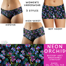 Load image into Gallery viewer, Ready to Ship - Neon Orchid Women&#39;s Underwear - High Waist
