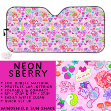 Load image into Gallery viewer, Batch #554 - Car Accessories 3 - Closes 7/10 - ETA early/mid Sept - Neon SBerry Windshield Sun Shade
