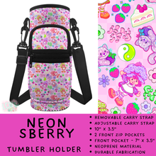 Load image into Gallery viewer, Batch #551 - Tumbler Holder 2 - Closes 7/3 - ETA early Sept - Neon SBerry Tumbler Holder
