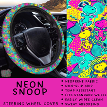 Load image into Gallery viewer, Batch #554 - Car Accessories 3 - Closes 7/10 - ETA early/mid Sept - Neon Snoop Steering Wheel Cover
