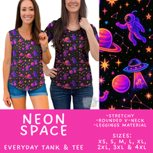 Load image into Gallery viewer, Batch #550 - Fun Run 24 - Closes 7/1 - ETA early Sept - Neon Space Everyday Tank &amp; Tee
