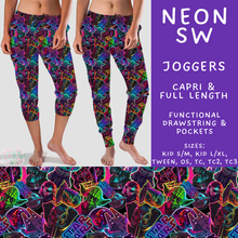 Load image into Gallery viewer, Batch #603 - September Request Run - Closes 10/26 - ETA mid/late Dec - Neon SW Full and Capri Length Joggers
