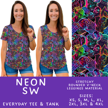 Load image into Gallery viewer, Batch #603 - September Request Run - Closes 10/26 - ETA mid/late Dec - Neon SW Everyday Tank &amp; Tee
