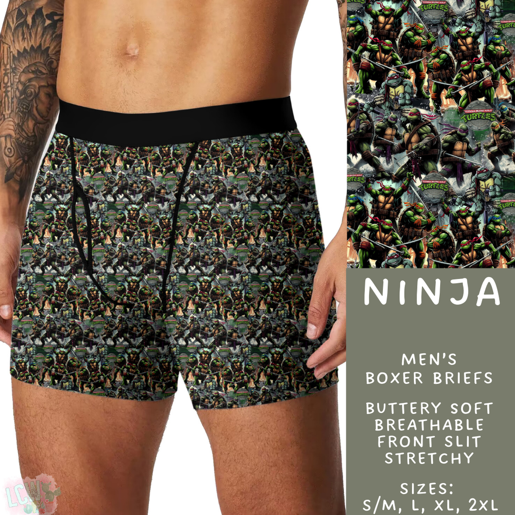 Ready to Ship - Ninja Men's Boxer Briefs - XL