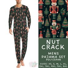 Load image into Gallery viewer, Batch #584 - Christmas Family Pajamas - Closes 9/11 - ETA mid Nov - Nut Crack Men's Pajama Set

