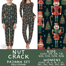 Load image into Gallery viewer, Batch #584 - Christmas Family Pajamas - Closes 9/11 - ETA mid Nov - Nut Crack Womens &amp; Kids Pajama Set
