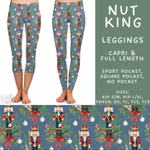 Load image into Gallery viewer, Batch #600 - Jingle all the Way 2 - Closes 10/19 - ETA early/mid Dec - Nut King Full and Capri Length Leggings
