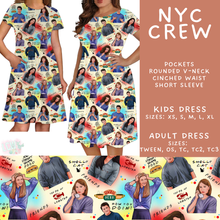Load image into Gallery viewer, Batch #592 -  Fun Run 27 - Closes 9/30 - ETA late Nov - NYC Crew Adult &amp; Kids Dresses
