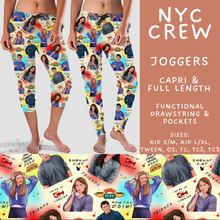 Load image into Gallery viewer, Batch #592 -  Fun Run 27 - Closes 9/30 - ETA late Nov - NYC Crew Full and Capri Length Joggers
