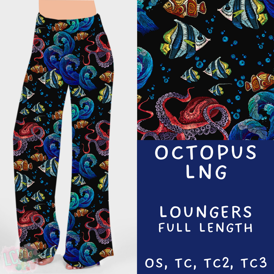 Batch #307 - Sea Life - Closes 3/20 - ETA mid May - Octopus Loungers