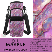 Load image into Gallery viewer, Batch #551 - Tumbler Holder 2 - Closes 7/3 - ETA early Sept - Oil Marble Tumbler Holder
