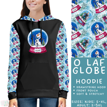 Load image into Gallery viewer, Batch #432 - Winter Globes - Closes 10/17 - ETA early December - O Laf Globe Hoodie
