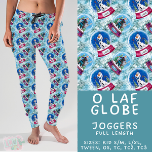 Batch #432 - Winter Globes - Closes 10/17 - ETA early December - O Laf Globe Joggers