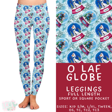 Load image into Gallery viewer, Batch #432 - Winter Globes - Closes 10/17 - ETA early December - O Laf Globe Full Length Leggings

