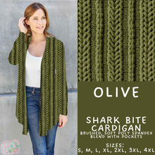 Load image into Gallery viewer, Batch #596 - Sweater Weather - Closes 10/9 - ETA early Dec - Olive Cardigan
