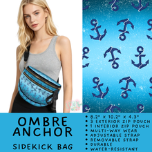Load image into Gallery viewer, Batch #604 - Sidekick Bag 3 - Closes 10/26 - ETA mid/late Dec - Ombre Anchor Sidekick Bag
