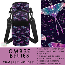 Load image into Gallery viewer, Batch #551 - Tumbler Holder 2 - Closes 7/3 - ETA early Sept - Ombre BFlies Tumbler Holder
