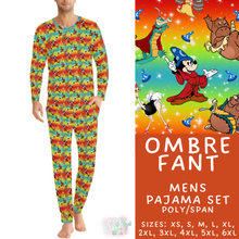 Load image into Gallery viewer, Batch #587 - Family Pajamas 2 - Closes 9/18 - ETA mid Nov - Ombre Fant Men's Pajama Set
