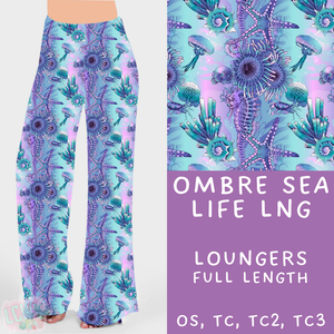 Batch #307 - Sea Life - Closes 3/20 - ETA mid May - Ombre Sea Life Loungers