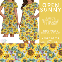 Load image into Gallery viewer, Batch #562 - Fun Run 25 - Closes 7/29 - ETA late Sept - Open Sunny Adult &amp; Kids Dresses
