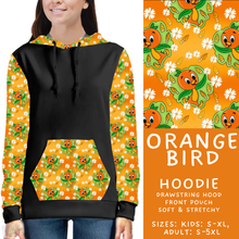 Load image into Gallery viewer, Batch #585 - Magical Faves 24 - Closes 9/14 - ETA mid Nov - Orange Bird Hoodie
