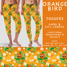 Load image into Gallery viewer, Batch #585 - Magical Faves 24 - Closes 9/14 - ETA mid Nov - Orange Bird Full and Capri Length Joggers
