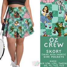 Load image into Gallery viewer, Batch #456 - Storybook Collection 4 - Closes 11/28 - ETA late Jan - Oz Crew Skort
