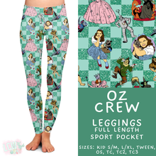 Load image into Gallery viewer, Batch #456 - Storybook Collection 4 - Closes 11/28 - ETA late Jan - Oz Crew Full Length Leggings
