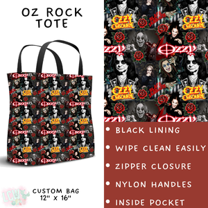 Batch #411 - July Request Run - Closes 9/11 - ETA late October - Oz Rock Tote