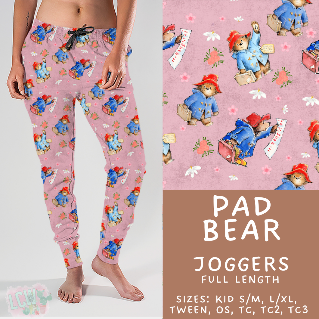 Batch #456 - Storybook Collection 4 - Closes 11/28 - ETA late Jan - Pad Bear Joggers