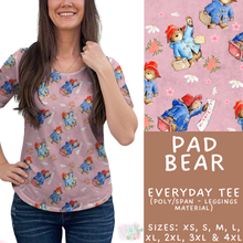 Load image into Gallery viewer, Batch #456 - Storybook Collection 4 - Closes 11/28 - ETA late Jan - Pad Bear Everyday Tee
