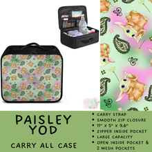 Load image into Gallery viewer, Batch #573 - Carry All Case - Closes 8/21 - ETA late October - Paisley Yod Carry All Case
