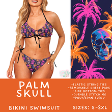 Load image into Gallery viewer, Batch #543 - Pool Party 2 - Closes 6/15 - ETA early/mid August - Palm Skull Women's 2 Piece Bikini
