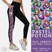 Load image into Gallery viewer, Ready to Ship - Pastel Potion Side Panel Pocket Leggings - OS
