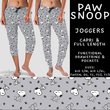 Load image into Gallery viewer, Batch #586 - Cool Characters 18 - Closes 9/16 - ETA mid Nov - Paw Snoop Full and Capri Length Joggers
