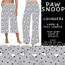 Load image into Gallery viewer, Batch #586 - Cool Characters 18 - Closes 9/16 - ETA mid Nov - Paw Snoop Capri and Full Length Loungers
