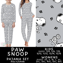 Load image into Gallery viewer, Batch #587 - Family Pajamas 2 - Closes 9/18 - ETA mid Nov - Paw Snoop Women's &amp; Kid's Pajama Sets

