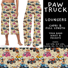 Load image into Gallery viewer, Batch #586 - Cool Characters 18 - Closes 9/16 - ETA mid Nov - Paw Truck Capri and Full Length Loungers
