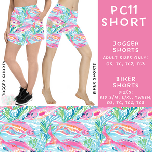 Batch #311 - Preppy Coastal - Closes 3/27 - ETA late May - PC11 Biker & Jogger Shorts